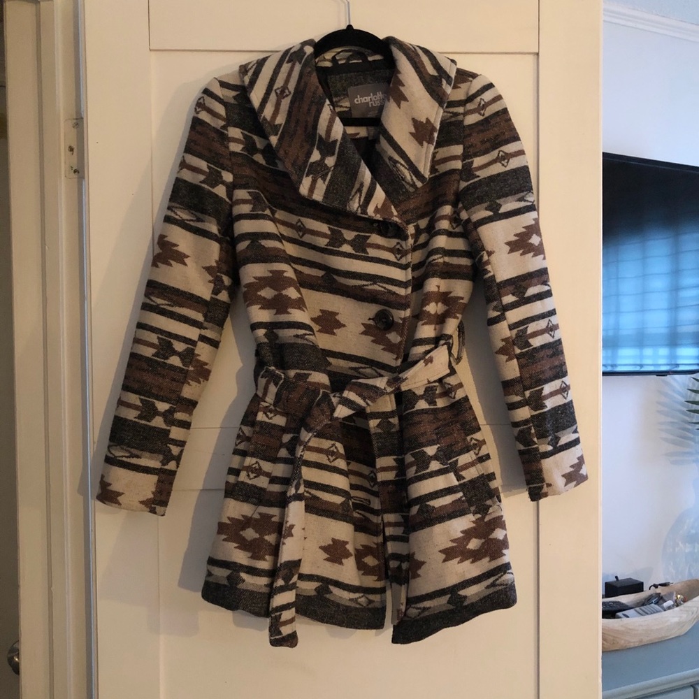 COPY - Southwestern/ Aztec Print Coat